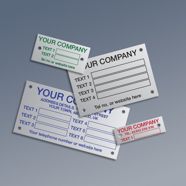 Printed Customized Labels